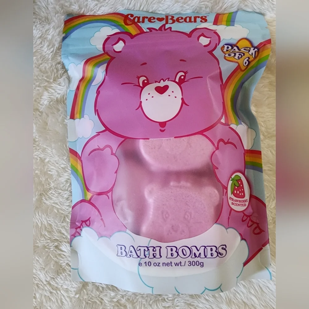 Care❤ Bears Bath Bombs with Strawberry 🍓 scent